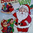 Santa's on His Way Jumbo Coloring & Activity Book