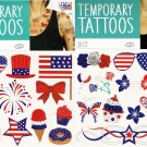 Savvi - Patriotic - Temporary Classic Tattoos - 25 ct. (Set of 2 Pack)