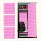 School Locker Magnetic Wallpaper - Pack of 3 Sheets - Geometric (vg 017)
