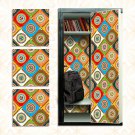 School Locker Magnetic Wallpaper - Pack of 3 Sheets - Geometric (vg 019)