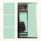 School Locker Magnetic Wallpaper - Pack of 3 Sheets - Polka Dot (vg 002)