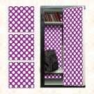 School Locker Magnetic Wallpaper - Pack of 3 Sheets - Polka Dot (vg 004)