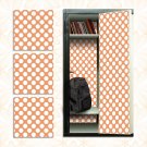 School Locker Magnetic Wallpaper - Pack of 3 Sheets - Polka Dot (vg 005)