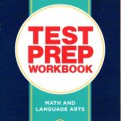 Second Grade Math & Language Arts Standards Based Excellent Standardized Test Preparation Workbook