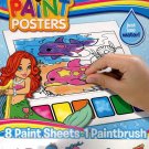 See Live - Magic Paint Posters - 8 Paint Sheets + 1 Paintbrush + Stickers
