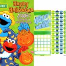 Sesame Street - Happy Halloween - Halloween Jumbo Coloring & Activity Book + Award Stickers