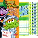 Sesame Street - Kooky Spooky - Treats Only - Halloween Jumbo Coloring & Activity Book + Stickers