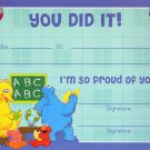 Sesame Street Classroom Certificates - v4