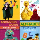 Sesame Street Educational Flash Cards for Early Learning - (Set of 4 Pack) v4