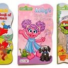 Sesame Street First Book of Animals, Rhymes, Manners, Board Books Set of 3