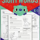 Sight Words Educational Workbook Reproducible - Teacher Approved - Grades K-1