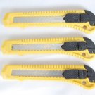 Snap-off Blade Utility _ Box Cutter Knives - 3 pc