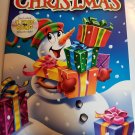 Snowman cover Christmas jumbo coloring and activity book