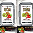 Spa Scriptions Super Foods Kiwi & Strawberry Makeup Cleansing Wipes 60 serviettes (Set of 2) Spa Scriptions Super Foods Kiwi & Strawberry Makeup Cleansing Wipes 60 serviettes (Set of 2)
