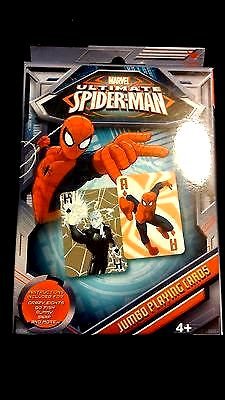 SPIDERMAN Marvel Comics Jumbo Playing Cards - Crazy Eights Go Fish Rummy
