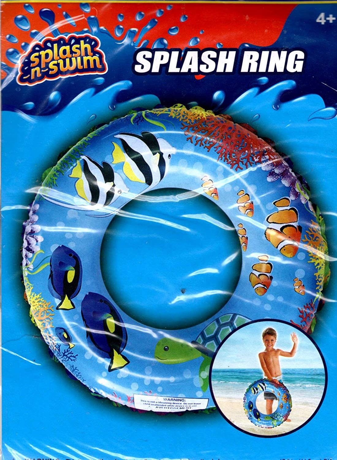 Splash-N-Swim - 17.5_ Swim Ring - Swim Time Fun! - Swimming Ring -v16