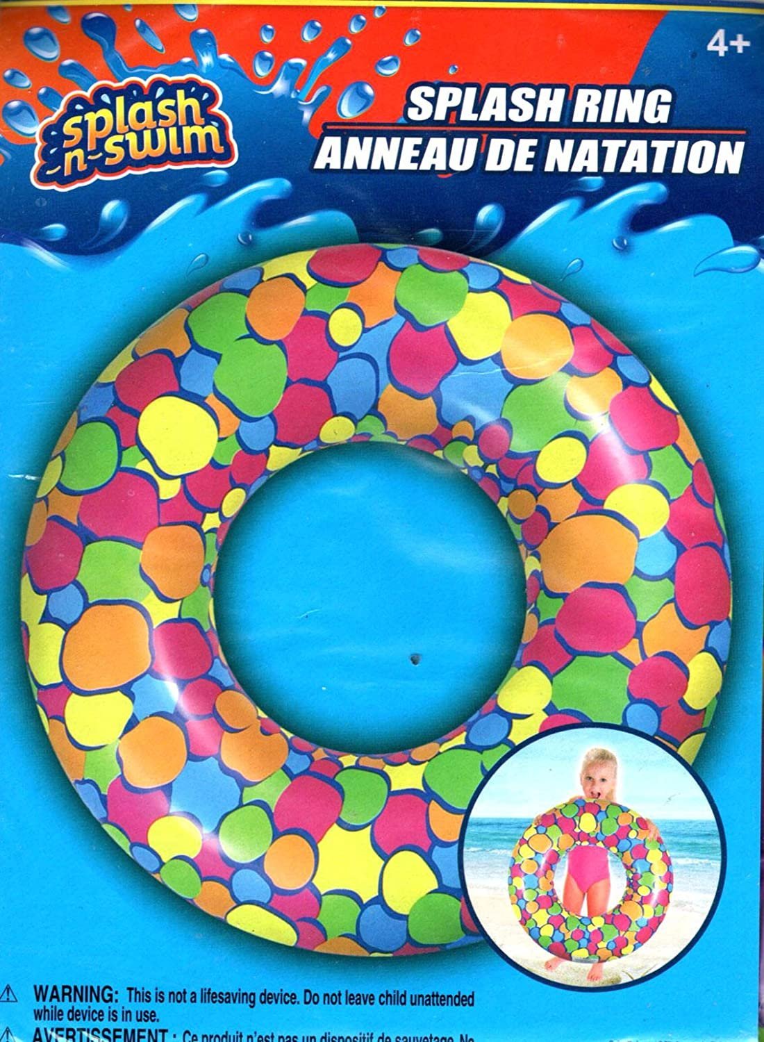 Splash-N-Swim - 26.5_ Swim Ring - Swim Time Fun! - Swimming Ring -v12
