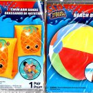 Splash-N-Swim - Splash-N-Swim - Beach Ball 20 in & Swim Arm Bands 1 pair (Set of 2)