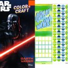 Star Wars - Coloring & Craft Book - Darth Vader + Award Stickers and Charts