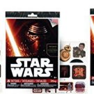 Star Wars EP7 25pc Temporary Tattoos x 3 set