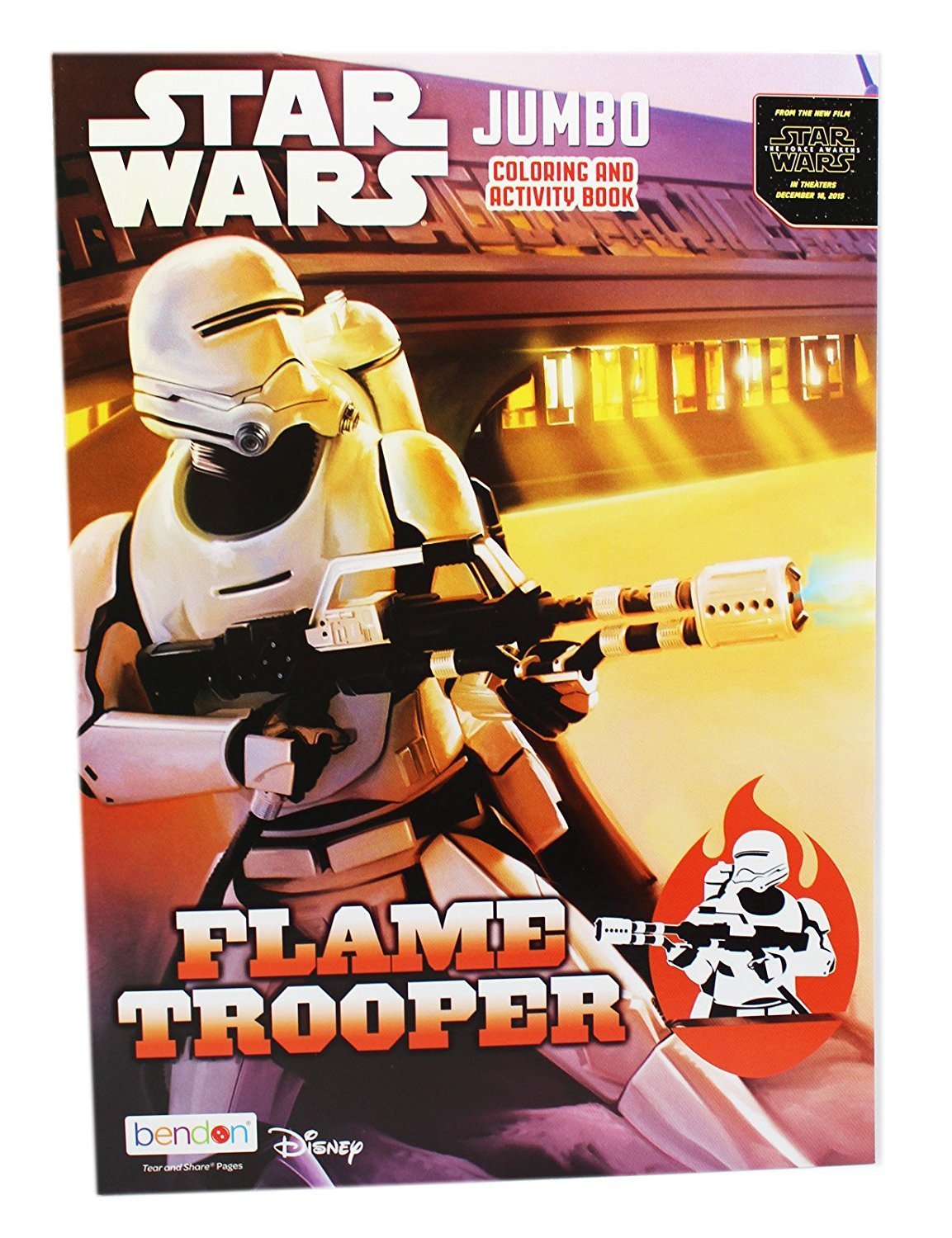 Star Wars Flame Trooper Jumbo Coloring and Activity Book