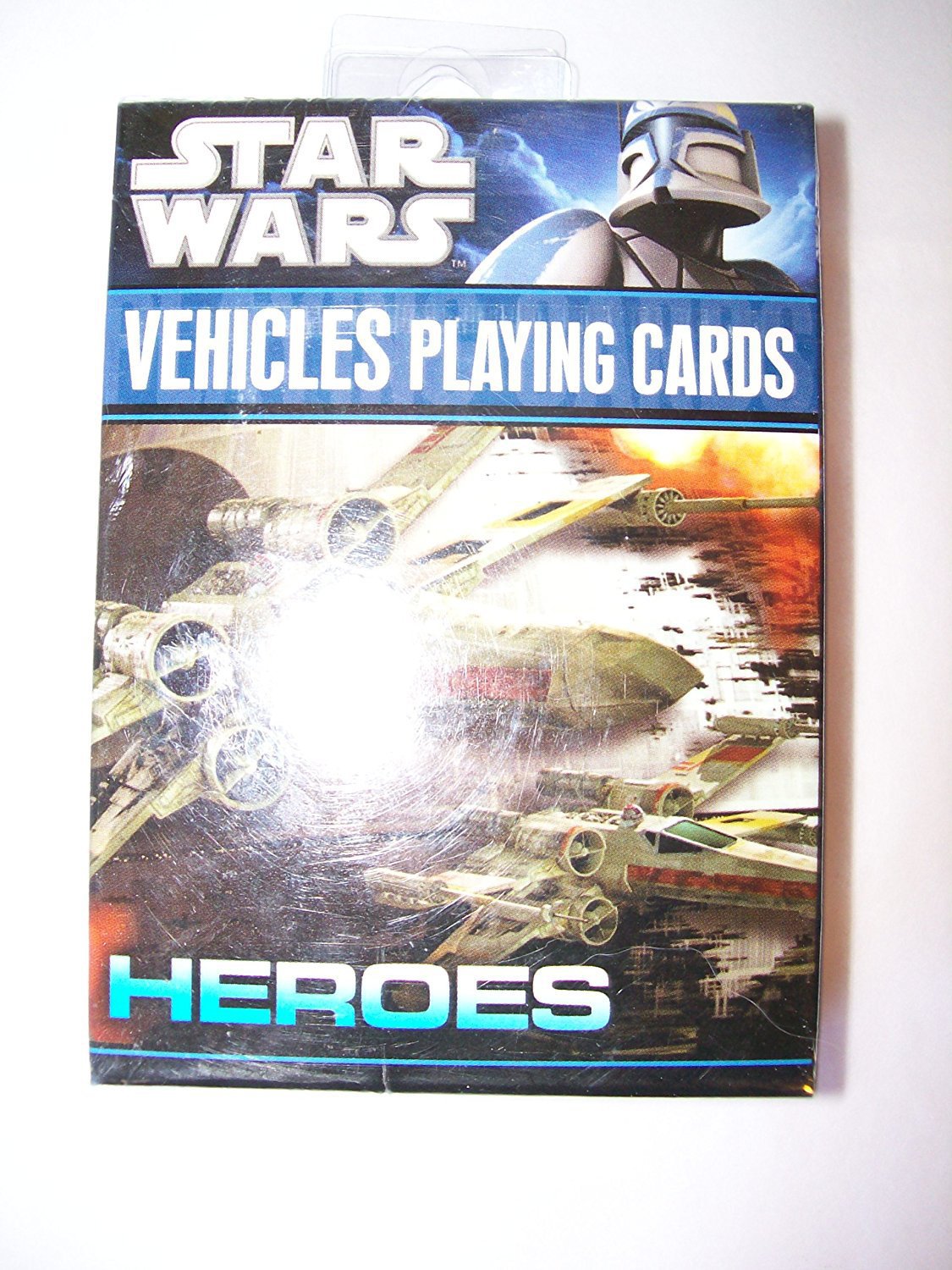 Star Wars Heroes Vehicles Playing Cards
