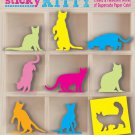 Sticky Kitty_ A Miniature World of Cute Paper Cats Paperback Book