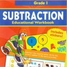 Subtraction Educational Workbook Grade 1