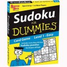 Sudoku for Dummies Card Game_ Easy by University Games