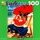Summer Dogge Days - 100 Pieces Jigsaw Puzzle