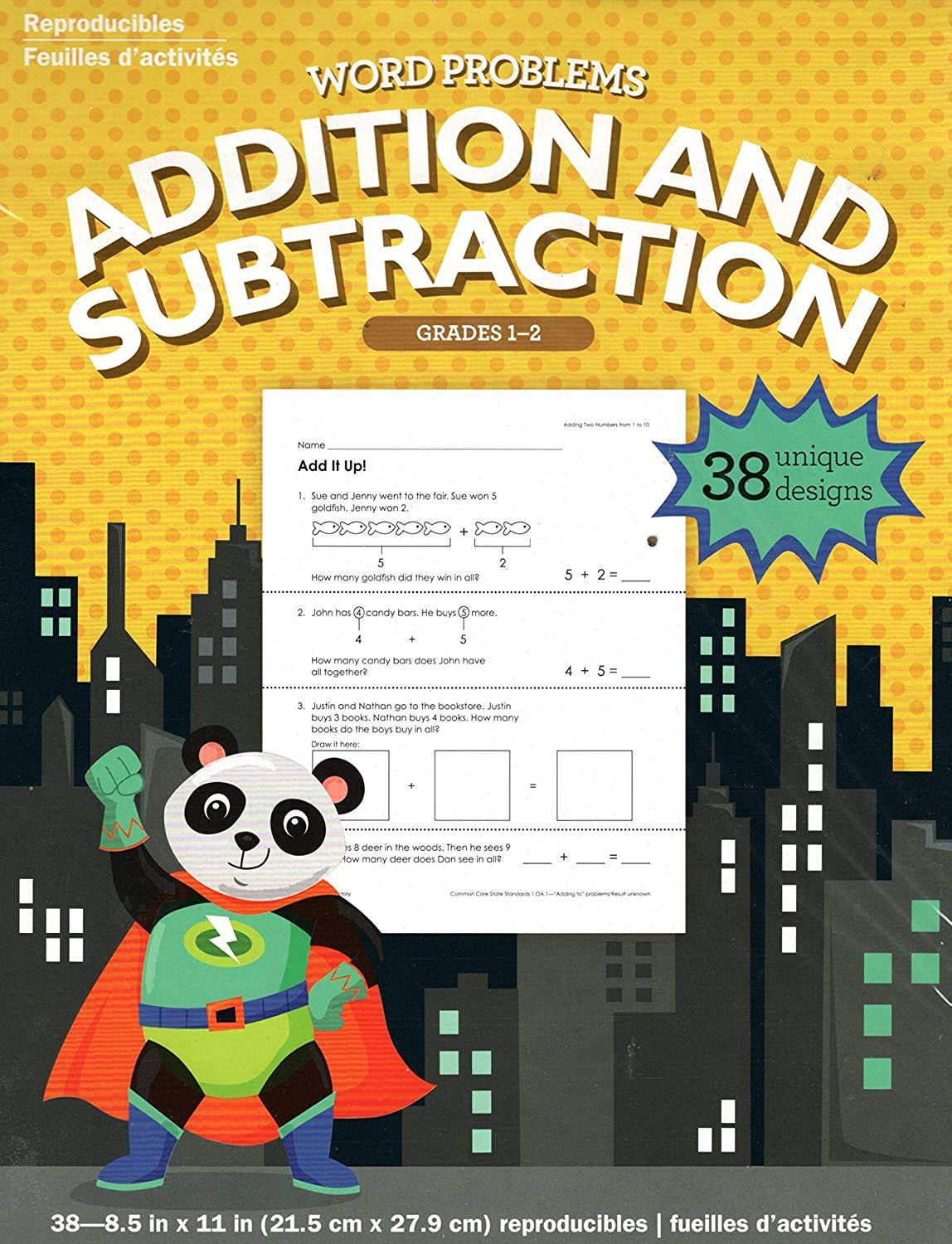 Teaching Tree Addition and Subtraction  Workbook - Grades 1-2 -v5