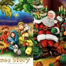 The Christmas Story & Twas The Night Before Christmas - Children's Book (Set of 2)