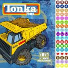 Tonka - 16 Month 2021 Wall Calendar - with 100 Reminder Stickers