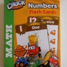 Tonka Chuck & Friends Numbers Flash Cards Pre K-K 36 Math Cards