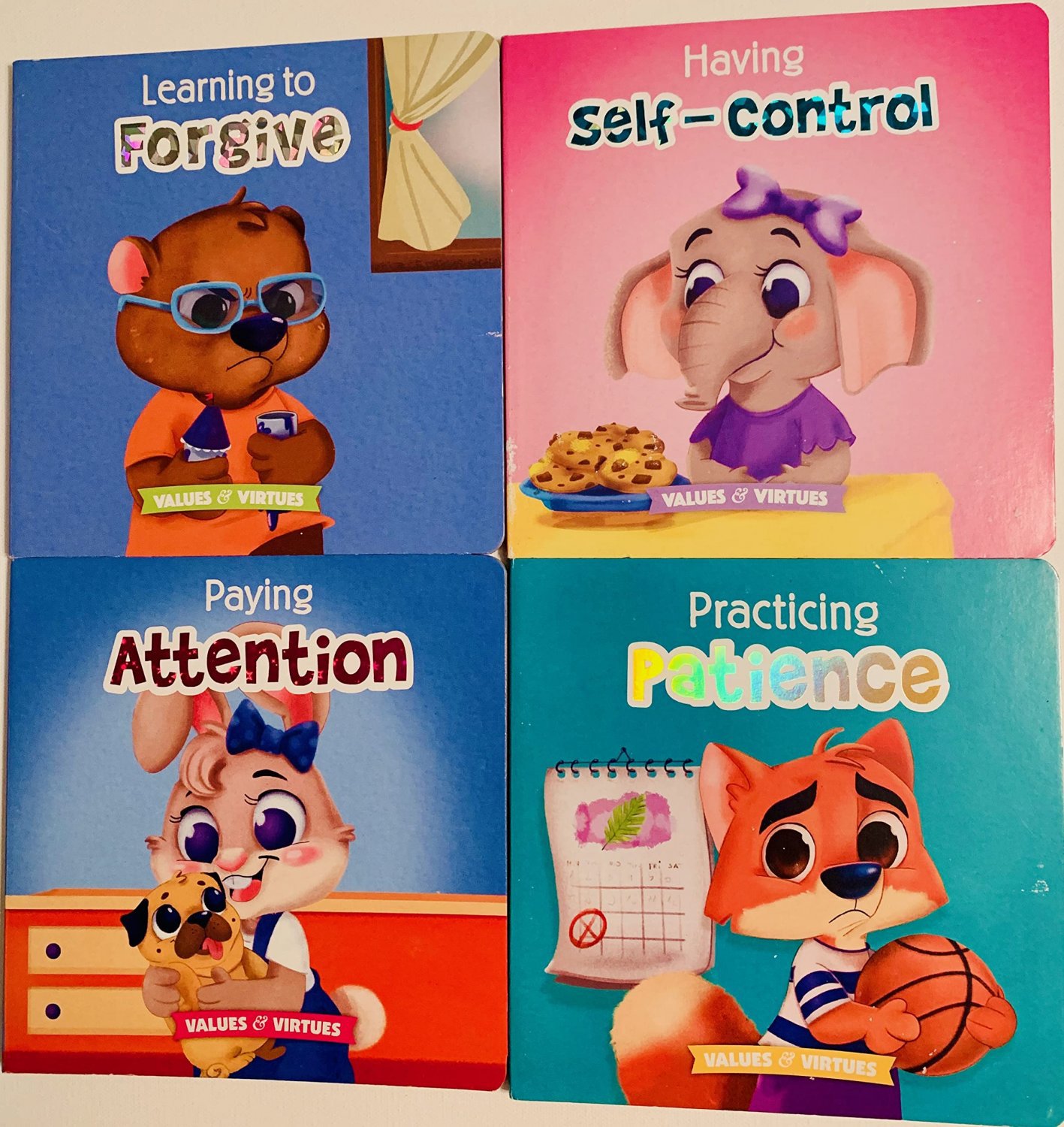 Values & Virtues 4 Book Collection