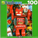 Vintage Big Red Robot - 100 Pieces Jigsaw Puzzle