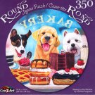 Waiting by the Window by Corine Ferguson  - 350 Piece Round Jigsaw Puzzle