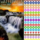 Waterfalls 2021-2022 2 Year Pocket Planner_Calendar_Organizer - with 100 Reminder Stickers Waterfalls 2021-2022 2 Year Pocket Planner_Calendar_Organizer - with 100 Reminder Stickers