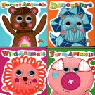 Wiggly Eyes - Farm Animals, Wild Animals, Dinosaurs, Forest Animals - Children's Board Book