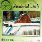 Wonderful World Horse Barn in Winter - 1000 Pieces Jigsaw Puzzle Wonderful World Horse Barn in Winter - 1000 Pieces Jigsaw Puzzle