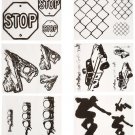 Yudu Art Transparencies, Urban Street, Set of 6 Yudu Art Transparencies, Urban Street, Set of 6