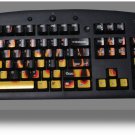 COMPUTER KEYBOARD  DESKTOP/  LAPTOP  SKINS  FLAMES