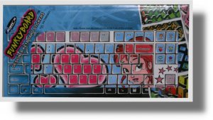 COMPUTER KEYBOARD  DESKTOP/  LAPTOP  SKINS  GIRL