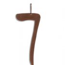 Family Matters Metal Yard Stake  ADDRESS  Whimsical Number SEVEN
