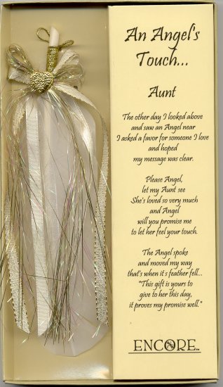 AN ANGEL'S TOUCH FEATHER - AUNT