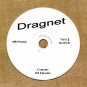OLD TIME RADIO OTR DRAGNET VOL # 2 184 EPISODES ON DVD