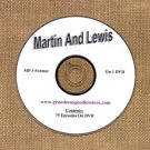 OLD TIME RADIO SHOWS  MARTIN AND LEWIS 79 EPS. ON DVD OTR