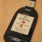 Seagrams 7 Crown Flattened (slumped) whiskey/wine bottle