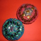 Russian mini-brooches