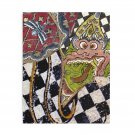 252-Piece Puzzle – 1800s Indonesian Wayang Kulit Puppet Traditional Art Painting